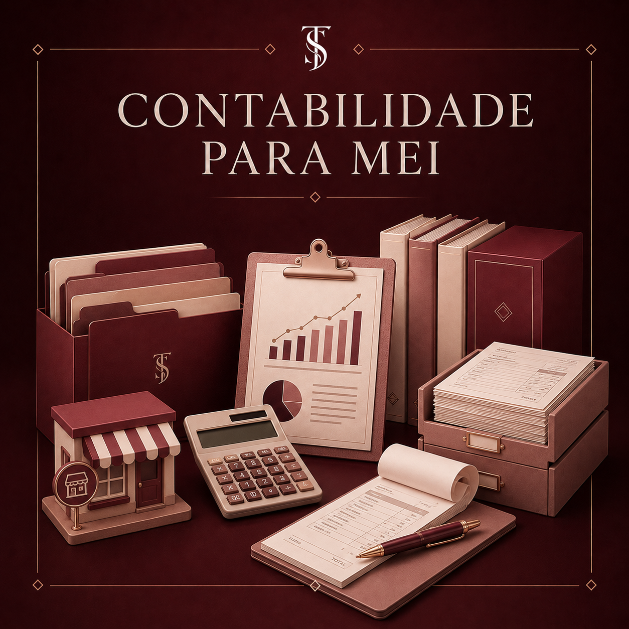 Arte do serviço Contabilidade para MEI
